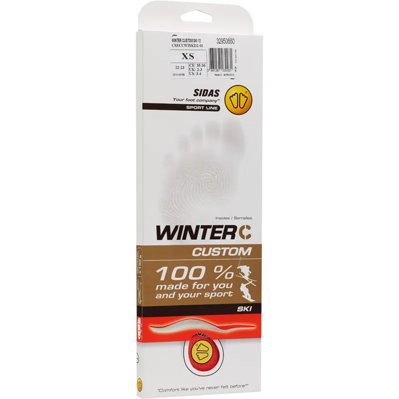 Sidas Winter Custom Ski Footbed Custom Orthotic-1